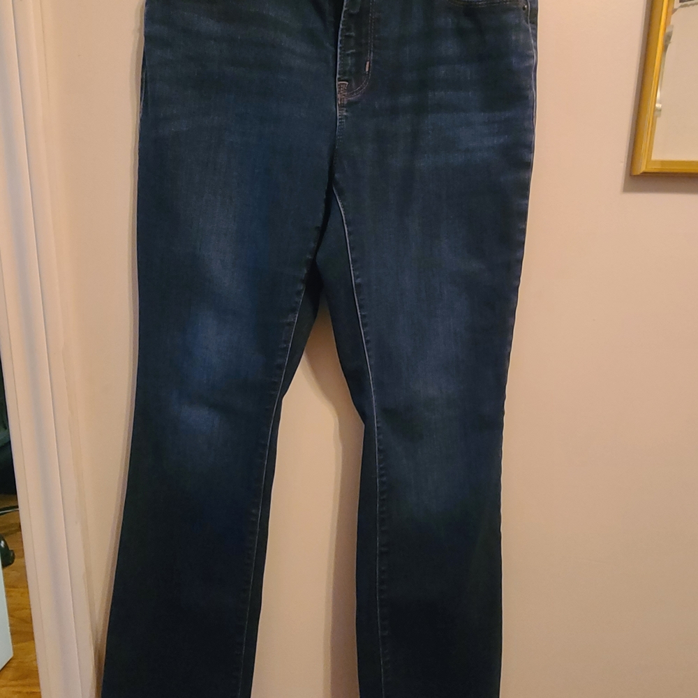 Old Navy Dark Blue Boot Cut Jeans